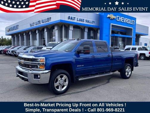 Deep Ocean Blue Metallic 2017 Chevrolet Silverado 2500 LT