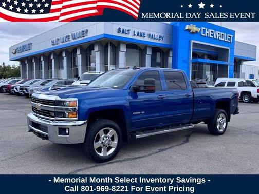 Deep Ocean Blue Metallic 2017 Chevrolet Silverado 2500 LT