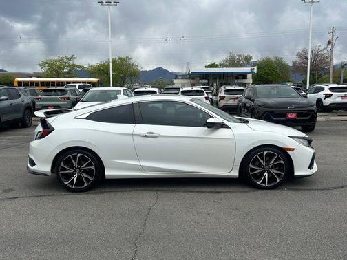 Platinum White Pearl 2019 Honda Civic Si Base