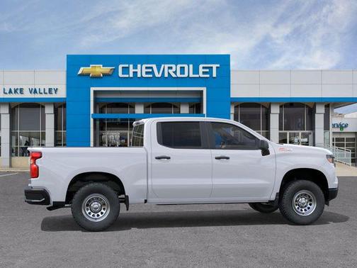 Summit White 2026 Chevrolet Silverado 1500 WT