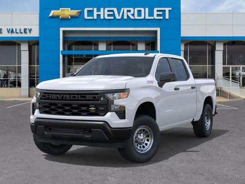 Summit White 2026 Chevrolet Silverado 1500 WT