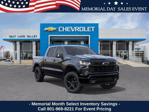 Black 2026 Chevrolet Silverado 1500 RST