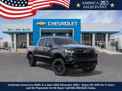 Black 2026 Chevrolet Silverado 1500 RST