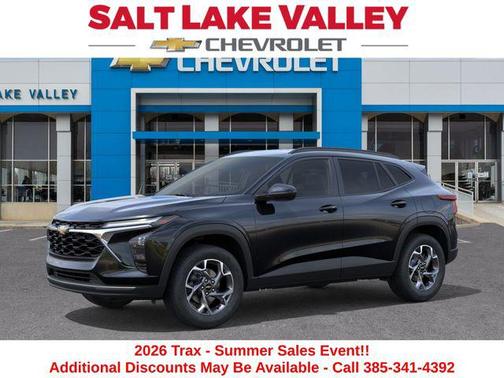 Mosaic Black Metallic 2026 Chevrolet Trax LT