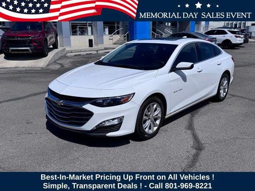Summit White 2024 Chevrolet Malibu FWD 1LT