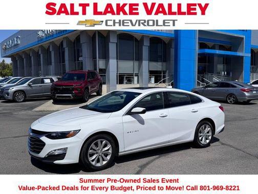 Summit White 2024 Chevrolet Malibu FWD 1LT