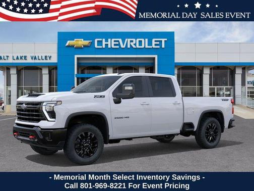 Summit White 2026 Chevrolet Silverado 3500 LT