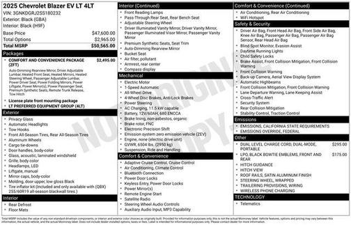 2025 Chevrolet Blazer EV eAWD LT