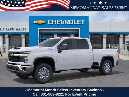 Summit White 2026 Chevrolet Silverado 3500 LT