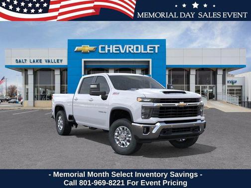 Summit White 2026 Chevrolet Silverado 3500 LT
