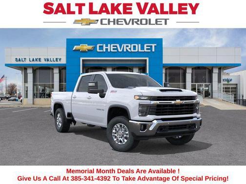 Summit White 2026 Chevrolet Silverado 3500 LT