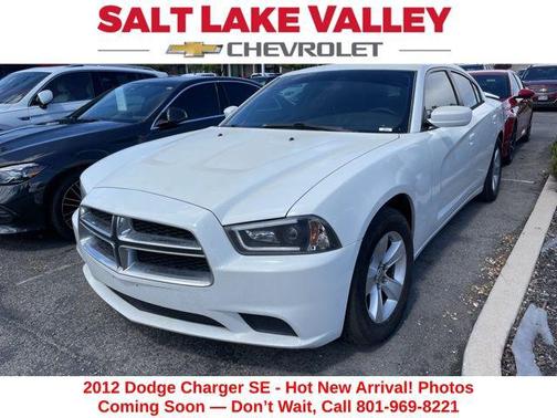 Bright White Clearcoat 2012 Dodge Charger SE