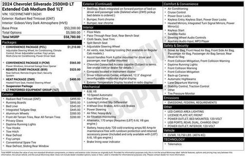 2024 Chevrolet Silverado 2500 LT