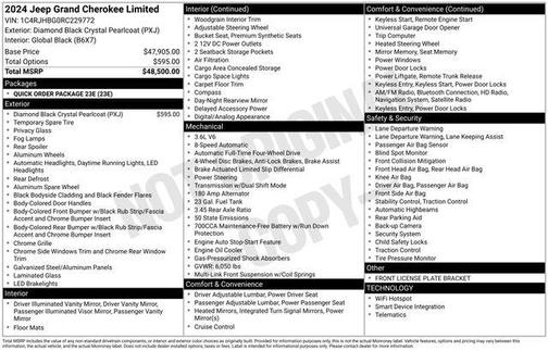 2024 Jeep Grand Cherokee Limited
