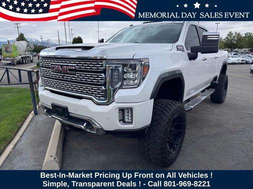 White Frost Tricoat 2020 GMC Sierra 2500 Denali