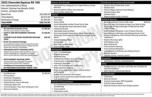 2023 Chevrolet Equinox AWD RS