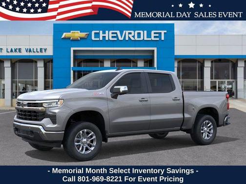 Sterling Gray Metallic 2026 Chevrolet Silverado 1500 LT