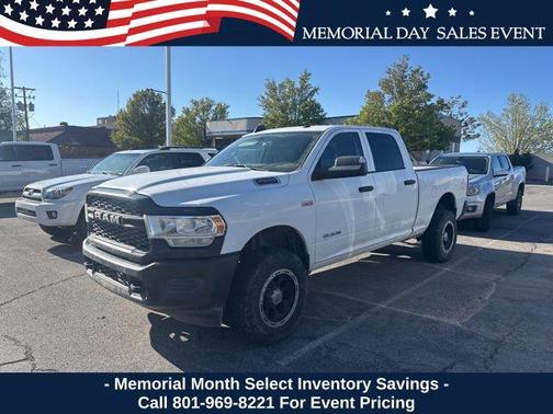 Bright White Clearcoat 2019 RAM 2500 Tradesman Crew Cab 4x4 6'4' Box