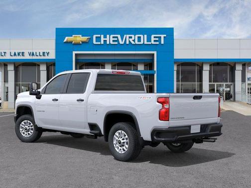 Summit White 2026 Chevrolet Silverado 2500 Crew Cab, Standard Bed, WT, 4WD