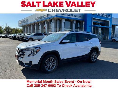 Summit White 2022 GMC Terrain SLT