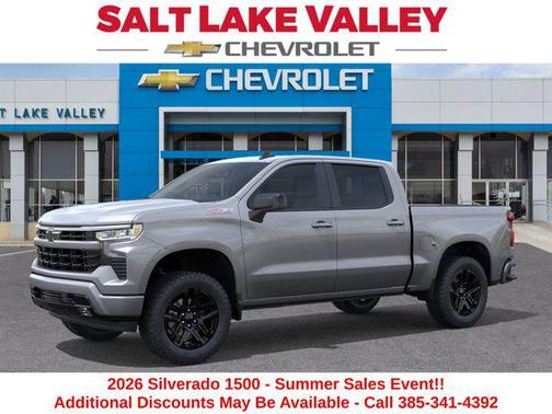 Sterling Gray Metallic 2026 Chevrolet Silverado 1500 RST