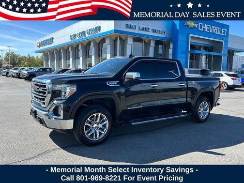 Onyx Black 2019 GMC Sierra 1500 SLT