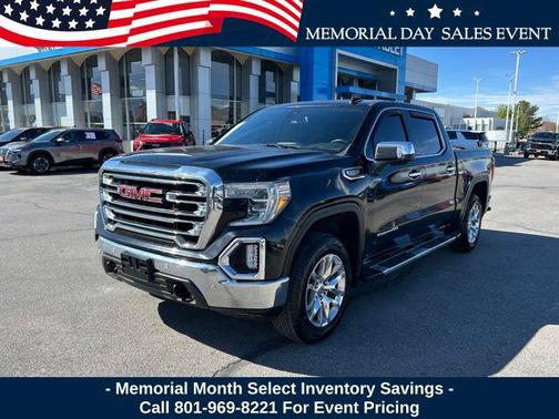 Onyx Black 2019 GMC Sierra 1500 SLT