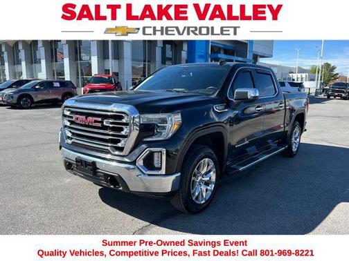 Onyx Black 2019 GMC Sierra 1500 SLT