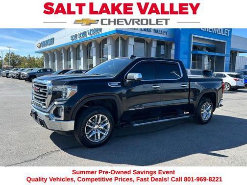 Onyx Black 2019 GMC Sierra 1500 SLT