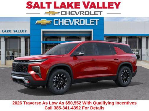 Radiant Red Tintcoat 2026 Chevrolet Traverse AWD Z71