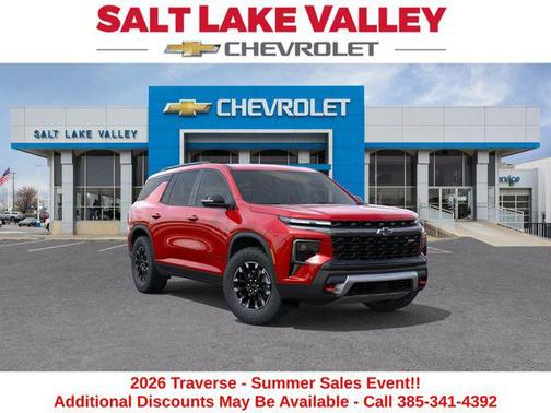 Radiant Red Tintcoat 2026 Chevrolet Traverse AWD Z71