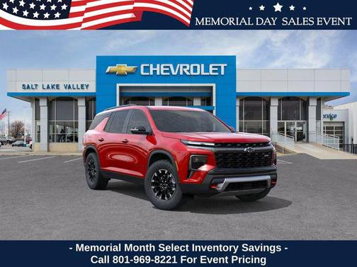 Radiant Red Tintcoat 2026 Chevrolet Traverse AWD Z71
