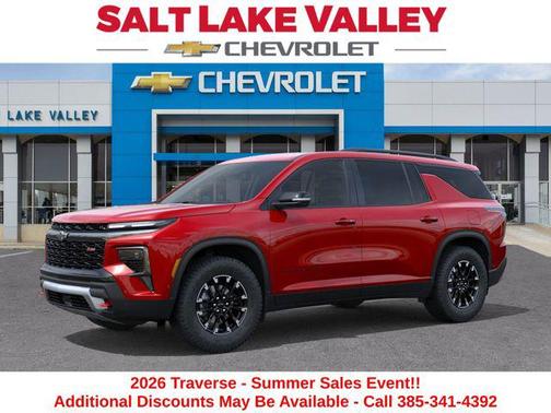 Radiant Red Tintcoat 2026 Chevrolet Traverse AWD Z71