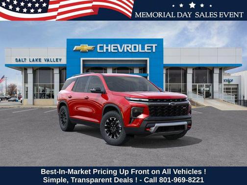 Radiant Red Tintcoat 2026 Chevrolet Traverse AWD Z71