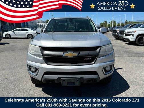 Silver Ice Metallic 2016 Chevrolet Colorado Z71