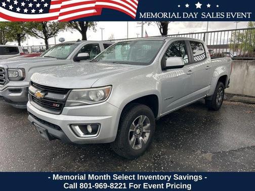 Silver Ice Metallic 2016 Chevrolet Colorado Z71