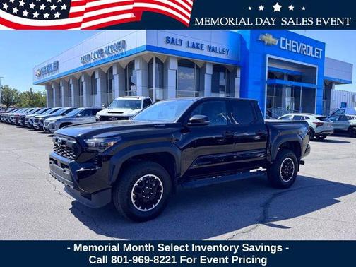 Black 2025 Toyota Tacoma Hybrid TRD Off Road
