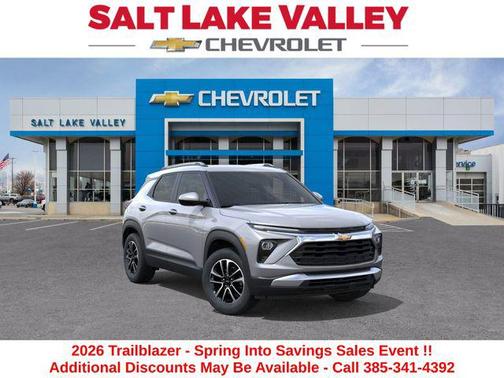 Sterling Gray Metallic 2026 Chevrolet Trailblazer LT