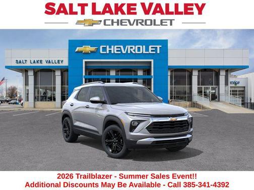 Sterling Gray Metallic 2026 Chevrolet Trailblazer LT