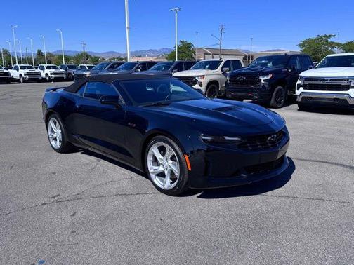Black 2023 Chevrolet Camaro RWD Convertible LT1