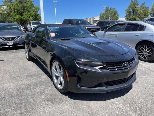 Black 2023 Chevrolet Camaro RWD Convertible LT1