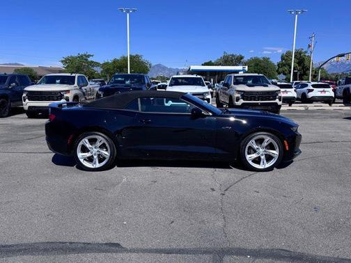 Black 2023 Chevrolet Camaro RWD Convertible LT1