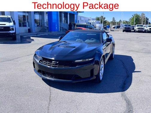 Black 2023 Chevrolet Camaro RWD Convertible LT1