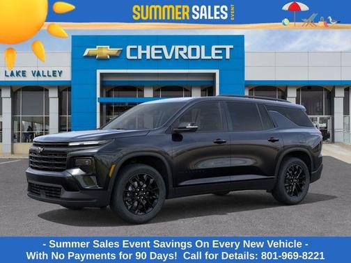 Mosaic Black Metallic 2026 Chevrolet Traverse LT