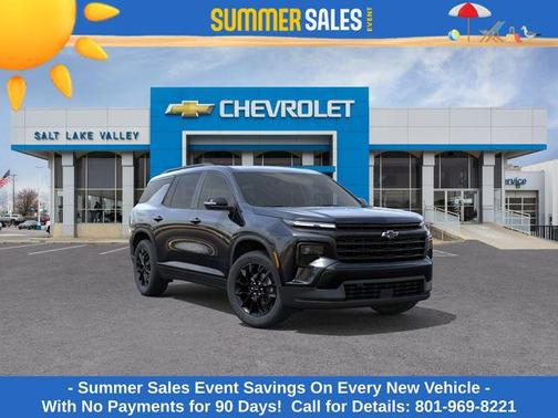 Mosaic Black Metallic 2026 Chevrolet Traverse LT
