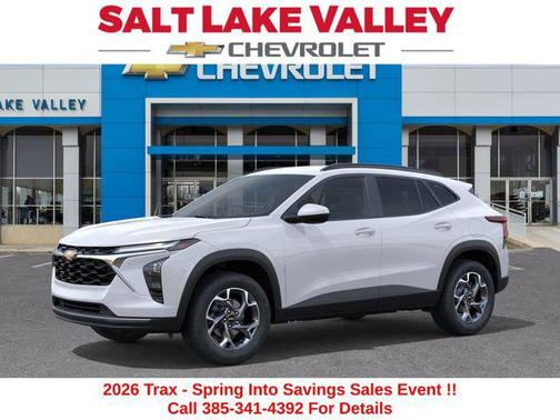 Summit White 2026 Chevrolet Trax LT