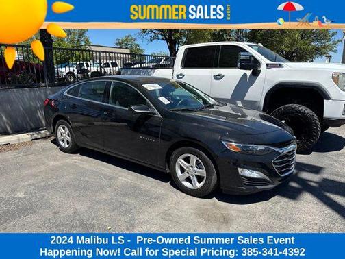 Mosaic Black Metallic 2024 Chevrolet Malibu 1LS