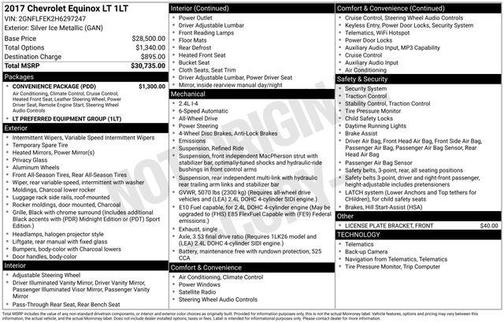 2017 Chevrolet Equinox 1LT