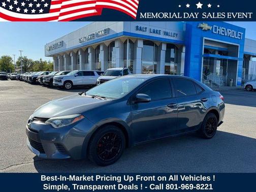 Slate Metallic 2014 Toyota Corolla LE
