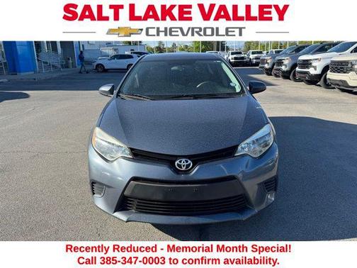 Slate Metallic 2014 Toyota Corolla LE